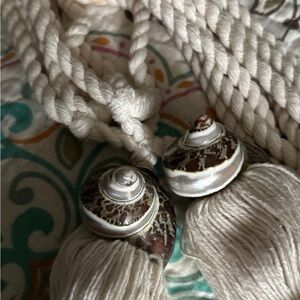 Sea Shell Tie Backs | Set of 2